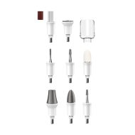 Профессиональный набор для маникюра и педикюра, набор электрических пилочек для ногтей, беспроводная электрическая дрель для ногтей9