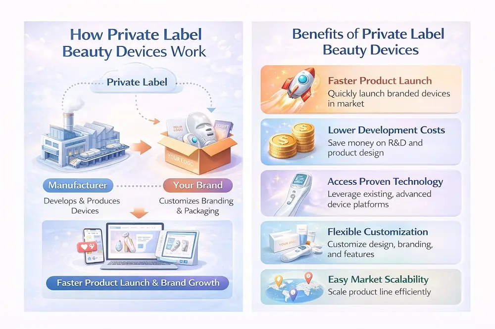 How Can Private Label Beauty Devices Help Brands Scale Faster? Как производство косметических устройств под собственной торговой маркой может помочь брендам быстрее масштабироваться?